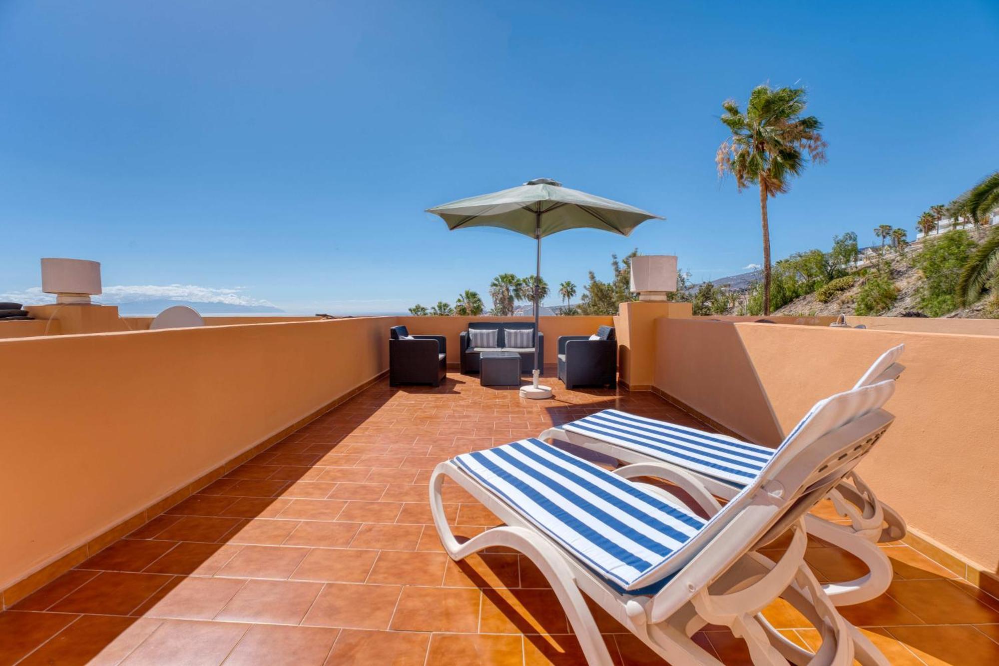 Estudio Con Terraza Y Vistas Espectaculares Ov302 Адехе Екстер'єр фото